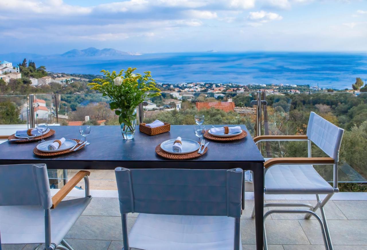 Tsapelas Villas Ágios Kírykos Dış mekan fotoğraf