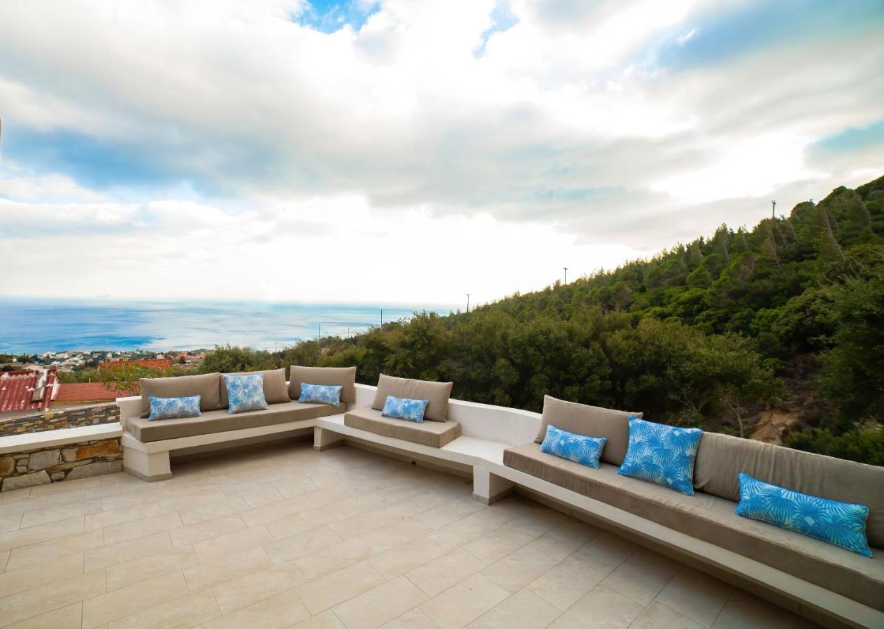 Tsapelas Villas Ágios Kírykos Dış mekan fotoğraf