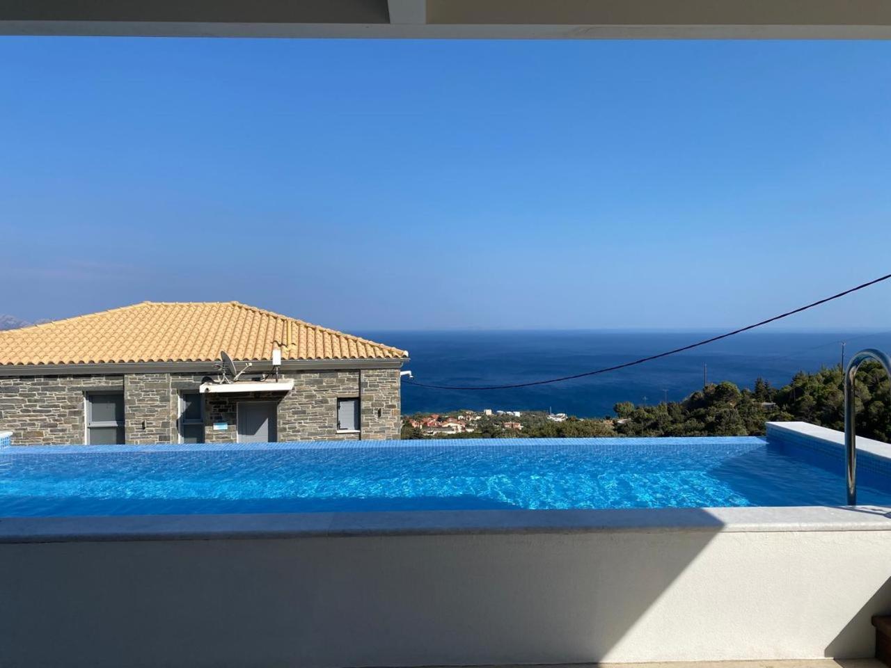 Tsapelas Villas Ágios Kírykos Dış mekan fotoğraf